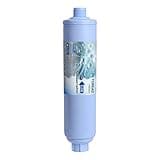 TOREAD Garden Hose Filter for Filling Hot Tub, Spa, Pool, Reduces Chlorine, Heavy Metals, Hard Water, Hose End Prefilter Fits Any Standard 3/4" Garden Hose Thread, Up to 8,000 Gallons, 1 Pack (1)