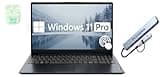 Lenovo IdeaPad 15.6” FHD Touchscreen Laptop, 40GB RAM 2.5TB Storage (2TB SSD+512GB Docking Station Set), 10-Cores Intel Core i5, Windows 11 Pro with Microsoft Office Lifetime Suite, PLUSERA Earphones