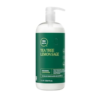 Tea Tree Lemon Sage Thickening Conditioner, Builds Body + Boosts Volume, For Fine Hair, 33.8 fl. oz.