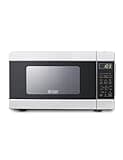 Commercial CHEF CHM990W 900 Watt Counter Top Microwave Oven, 0.9 Cubic Feet, White Cabinet