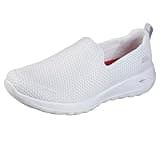 Skechers Women's Go Walk Joy Sneaker, White, 11 Wide
