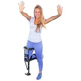 iWALK3.0 – The Original Hands Free Knee Crutch - Alternative to Crutches and Knee Scooters - iWALK Replaces Crutches for Adults - Peg Leg Crutch For Lower Leg Injuries Only