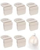 8Pcs Replacement Spout Cap for eufy Wearable Breast Pump E10/S1/S1 Pro
