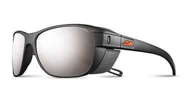 Julbo Camino Mountain Sunglasses - Black Frame - Brown w/Silver Mirror Lens (Spectron 4)