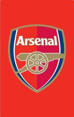 Arsenal FC Rug (Red Crest) by Arsenal F.C.