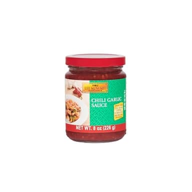 Lee Kum Kee Chili Garlic Sauce (8 oz - 1 Pack), Spicy, Garlicky & Savory Hot Sauce, Perfect for Dipping, Stir-Frying, Seafood, Vegetables, Dim Sum, and Noodles