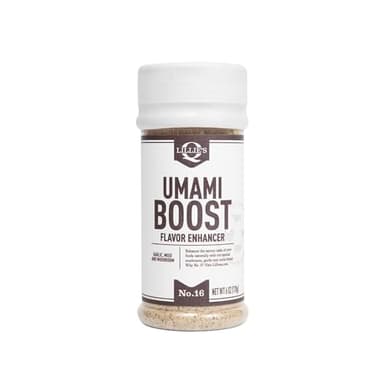 Lillie’s Q - Umami Boost Seasoning, Umami Seasoning for Cooking, Mushroom, Garlic & Onion Spices, Perfect for Enriching Any Dish (6 oz)