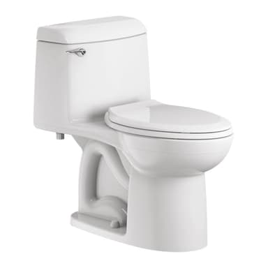 American Standard 2004314.020 Champion 4 One-Piece Toilet with Toilet Seat, Elongated Front, Standard Height