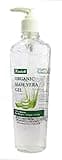 Raslok Aloe Vera Gel | Pure & Natural Aloe Gel | For Moisturizing Face Skin & Hair Care | Durable Moisturizing Hydrating Soothing Non-Sticky - 13 oz - 370gm (Natural)
