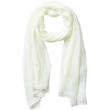 Hadley Wren Women's Lightweight Summer Insect Shield Scarf, Classic Ivory, One Size