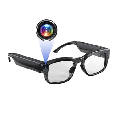 Recording Video Smart Camera Glasses That Record Video and Audio for Men Women Smart Glasses with Camera Audio Lentes Que Graban Videos Y Audio