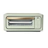 Beautiful Infrared Air Fry Toaster Oven by Drew Barrymore, 9-Slice Capacity, 1800W, 12 Cooking Functions, Rapid Even Heating, Digital Display (Sage Green)