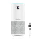 NUROUM C10(2nd Gen) 1080P Conference Webcam with Microphone Speaker, Portable All in One Computer Camera for Video Conference, AI Noise Cancellation & AGC, USB Plug&Play for PC/Desktop Zoom/Teams