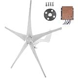 Enrienn 1200W Wind Turbine Generator, 12V for Off-Grid Power, MPPT Controller Eco-Friendly for Residential, Farm, and Outdoor Use