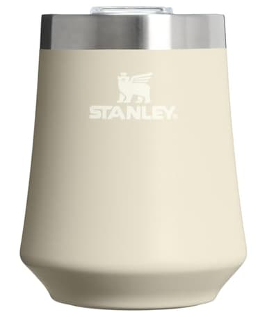 STANLEY Reserve Wine Tumbler | 11 oz Stainless Steel Travel Mug For Wine, Cocktails, Soda | Keeps Drinks Cold for Hours | BPA-Free | Exclusive Toasted Almond