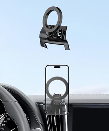 MaserWeller Car Phone Holder for Infiniti Q50 2015-2024 Accessories, 360° Rotation Phone Mount Compatible with MagSafe, Cell Phone Holder Does Not Affect Air Vent