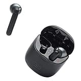 JBL Tune 225TWS True Wireless Earbud Headphones - Pure Bass Sound, Bluetooth, 25H Battery, Dual Connect, Native Voice Assistant (Black)