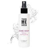 Elizabeth Mott Thank Me Later 3-in-1 Dewy Setting Spray – Dermatologist & Allergy Tested – Hydrating, Fine Mist with Niacinamide for Radiant Skin – Lightweight, Oil-Free, Cruelty-Free, 95mL