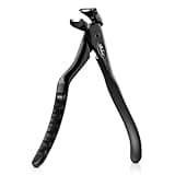 BALUCA Ergonomic Nail Clipper for Seniors - Toenail Clipper for Thick Toenails and Fingernails, Long Handle Nail Clippers with Catcher, Precision Nail Trimmer for Men and Women - Black