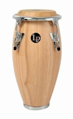Latin Percussion LPM198 Mini Tunable Wood Conga, Natural