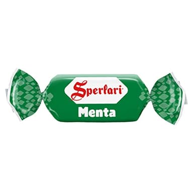 Sperlari "Menta" Mint Hard Candy Bulk Bag, Individually Wrapped Italian Sweets, 1 Kg / 2.2 Lbs Bag (1-Pack)