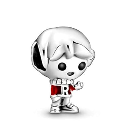 CHARMY´S Sterling Silver Ron Weasley Charm -Harry Potter Charm Compatible with Pandora Charms for Women, Charm Bracelet Charms, Necklace Charms & Bracelets – Hogwarts Harry Potter Charms for Bracelets