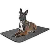 Aulase Chew Proof Dog Crate Bed Pad, Enhanced Quilted Indestructible Dog Kennel Pad for Aggressive Chewers, Washable Dog Mat for Crate, Water Resistant Kennel Pad for Teething Puppy (Gray, 40"x27")