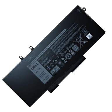 DELL 3HWPP Battery for Dell Latitude 5401 5410 5411 5501 5510 5511 Precision 3541 3551 Inspiron 7706 2-in-1 Inspiron 7500 2-in-1 Inspiron 7506 2-in-1 Black 03HWPP 10X1J N2NLL 1VY7F 451-BCMN 15.2V 68Wh