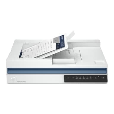 HP ScanJet Pro 2600 f1, White, Fast 2-Sided Scanning and Auto Document Feeder (20G05A)