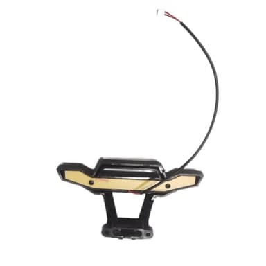 JIAFANRC Front Bumper Block with lamp PX9311-16 Accessory Replacement for 1/16 Scale 9309E 9308E RC Car Trucks