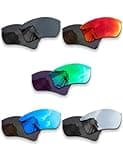 Betterun 5 Pairs Polarized Replacement Lenses for Oakley Quarter Jacket OO9200 Sunglasses, Anti-Scratch and Impact Resistant