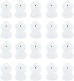 20 Pack Replacement Electrotherapy Pads Compatible with Omron TENS Unit Device Reusable Pads(not Omron Brand)