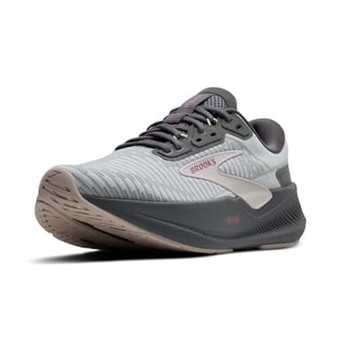 Brooks Women’s Revel Max Neutral Running & Walking Shoe - Harbor Mist/Grey/Metallic - 9.5 Medium
