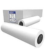Alliance Wide Format Paper 24” x 300’ CAD Rolls 92 Bright, 24lb - 2 Rolls Per Carton - Ink Jet Bond Rolls with 2" Core