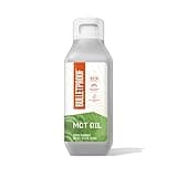 Bulletproof MCT Oil Made with C10 and C8 Oil, 16 Ounces, Keto Supplement for Sustained Energy, Brain and Body Fuel, Add to Coffee and Smoothies