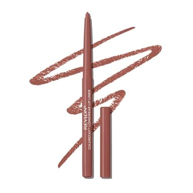 Revlon Colorstay Lip Liner Makeup with Built-in-Sharpener, Longwear Rich Colors, Smooth Application, 630 Nude, 0.01 oz