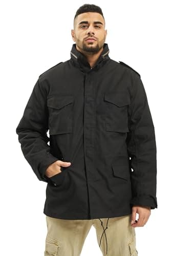 Brandit Men's M-65 Classic Jacket Black Size L