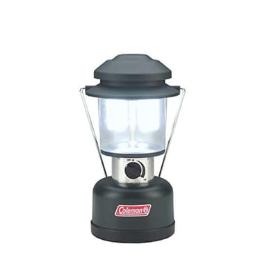 Coleman 390 Lumens Twin LED Lantern, Water-Resistant Lantern with Customizable Brightness, Lifetime LEDs Never Need Replacing