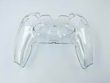 OCity Clear Crystal Case Replacement for PS5 Controller Cover Protective Anti Scratch