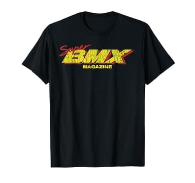 Retro Sport Lover Quote Super Magazine Funny Bmx Motor Basic T-Shirt