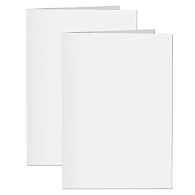 2 Pack, Inventiv 30 Second Recordable DIY Greeting Card, Voice Recorder Module, Blank White/Apply Custom Design Artwork