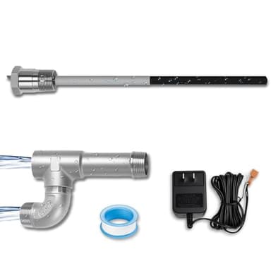 Powered Anode Rod, Compatible with Bradford White Water Heater, Titanium Electrical Anode Rod, Prevent Inner Tank Corrosion and Stop Leaks, Reduce Sediment Buildup and Scale