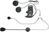 Sena SMH-A0302 Helmet Clamp Kit with Boom and Wired Microphones for SMH10 Bluetooth Headset, Black