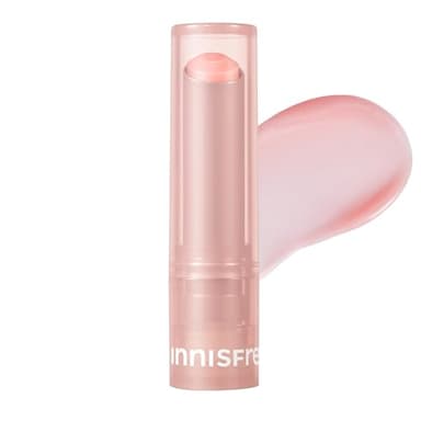 innisfree Dewy Tint Lip Balm with Hyaluronic Acid & Ceramides, Korean Hydrating Tinted Balm, Baby Pink Shade