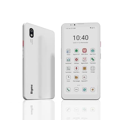 Bigme HiBreak Pro Color Epaper Phone, 8+256 GB 5G Smart Phone, Android 14 OS Ebook Reader, White (White)