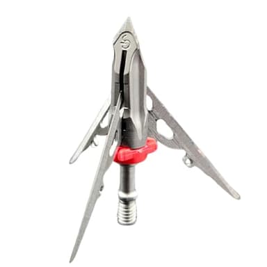 G5 Outdoors Megameat 125 Grain Crossbow Broadhead 3 Pk, Stainless Steel (MM103)
