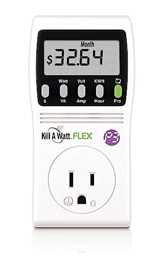 P3 International P4456 Kill A Watt Flex Electricity Usage Monitor – Advanced Power Meter with Data Memory, CO₂ Tracking & Cost Calculator – Upgrade from P4400 Watt Meter