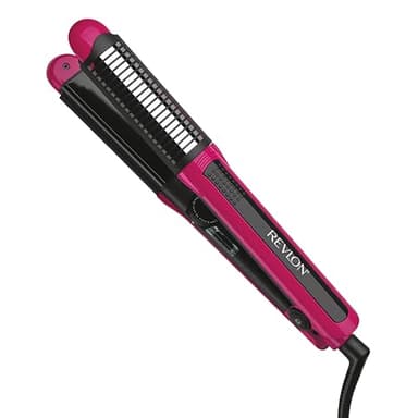 REVLON Perfect Match Flat Iron - 2-in-1 Hair Straightener and Curling Iron, Triple Oil-Infused Helps Reduce Heat Damage & Restore Hair's Natural Moisture & Shine