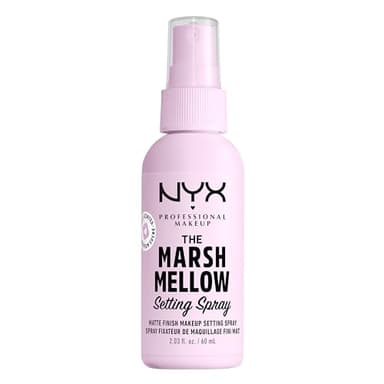 NYX PROFESSIONAL MAKEUP Marshmellow Makeup Setting Spray, Matte Setting Spray Mist for 16HR Make Up Wear - Long-Lasting, Vegan Formula