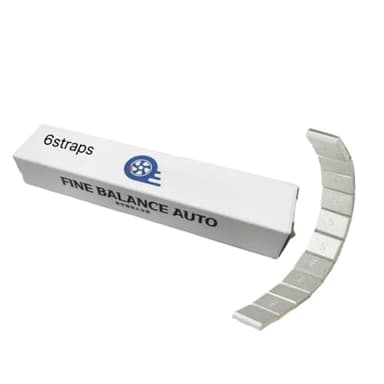 FINE BALANCE AUTO, 5gr, Gray, Adhesive Stick On Wheel Weights, Easy Peel, Low Profile, Cars, SUVs, Motorcycles, RC Cars, Crafts, 12.7 Oz/Box, 6 Strip, Korean Made,